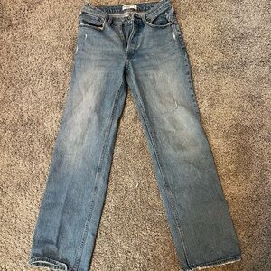Abercrombie & Fitch Baggy Low Rise Jeans